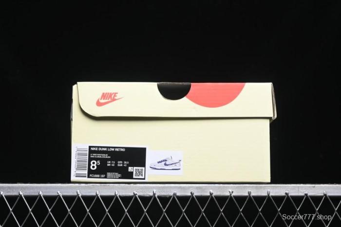Nike SB Dunk Low Stussy Anniversary Custom Low-Top Casual Skate Shoes - FC1688-197