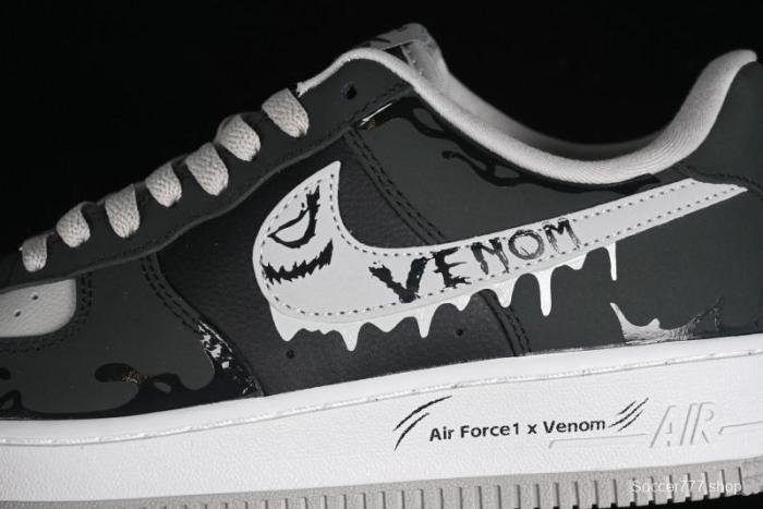Nike Air Force 1 '07 Low  Venom Ⅱ  Marvel Series Casual Sneakers - CW6718-777