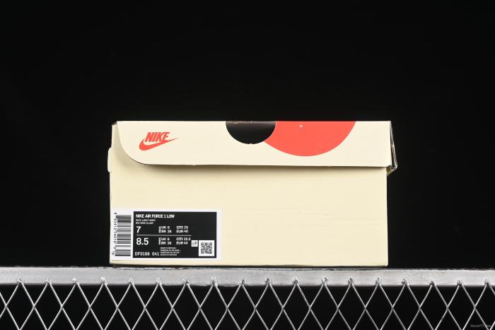 Nike Air Force 1 '07 Low Dior Collaboration Classic Gray Low-Top Casual Sneakers - DF0188-041