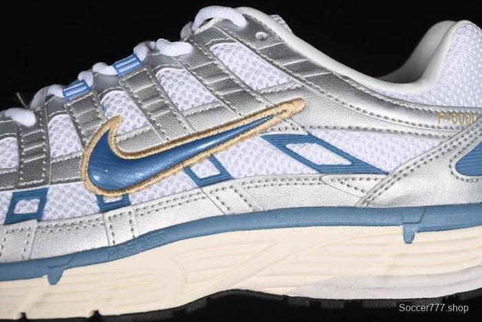 Nike P-6000 Prm Retro Casual Sneakers with Lightweight Design - HJ7246-100