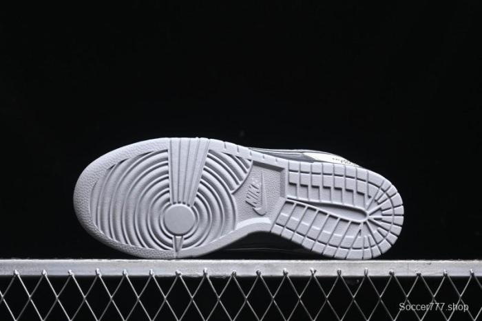 Nike SB Dunk Low The North Face Collaboration - Grey White Anniversary High-End Custom Low-Top Casual Skate Shoes - XX3186-202