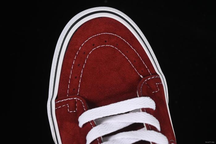Vans Sk8-Low Burgundy Anti-Slip Casual Skate Shoes - VN0A4UUK5U7