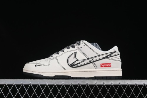 Nike x Supreme Dunk Low  Sketch Pack  - Premium Collaboration Sneaker