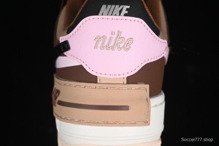 Nike Air Force 1 Shadow Low-Top Sneakers with Lightweight EVA Midsole and Anti-Slip RB Rubber Outsole - DZ1847-200