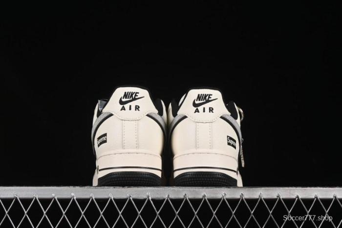 Nike Air Force 1 '07 Low Supreme Collaboration Shadow Swoosh Casual Sneakers - XX3168-149