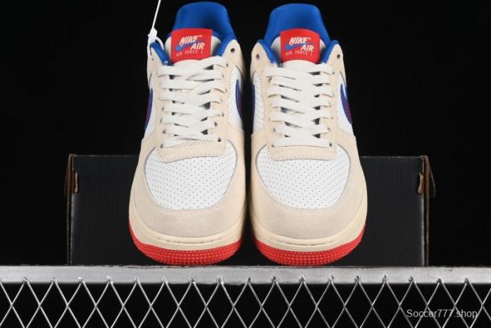 Nike Air Force 1 '07 Low Casual Sneakers with Full-Length Air Cushion - HQ3618-113