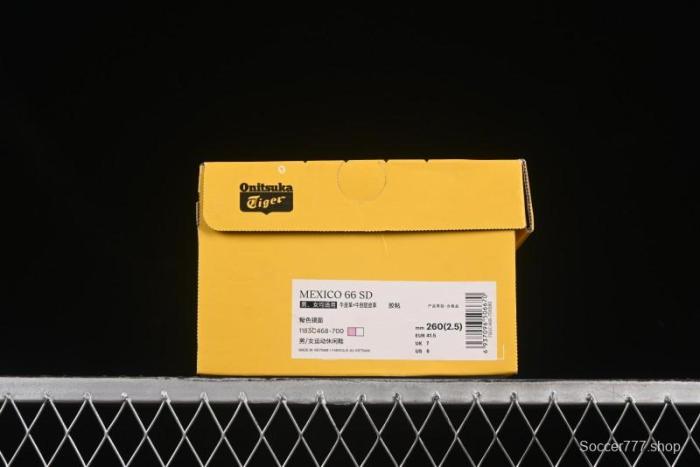 Onitsuka Tiger Mexico 66 SD Low-Top Leather Sneakers for Casual Running - 1183C468-700