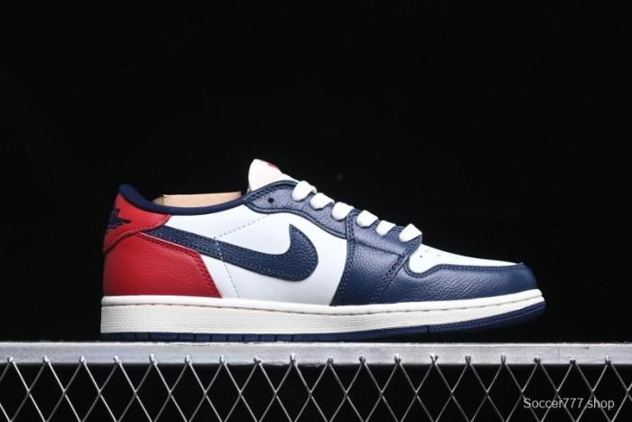 Nike Air Jordan 1 Low OG  Howard University  Casual Sneakers - HQ2993-100