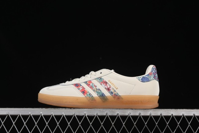 Adidas Originals Gazelle Indoor Retro Casual Slip-Resistant Wear-Resistant Low-Top Sneakers - JH7370