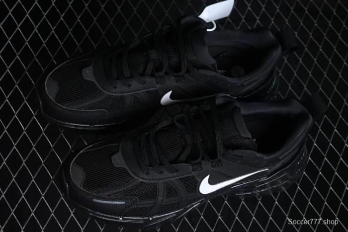 Nike Runtekk V2K Low-Top Retro Running Shoes with Cushlon Foam and Distressed Midsole - HQ1582-001