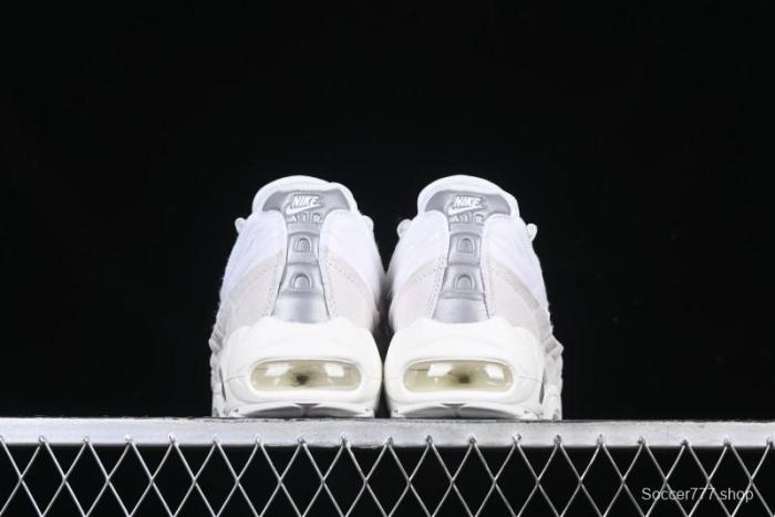 Nike Air Max 95 Retro Running Shoes with Air Cushion - CU8406-100