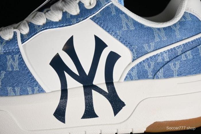 MLB Chunky Liner Basic Height Increasing Platform Sneakers with 6cm Inner Lift - 3ASXCLD4N50BLS