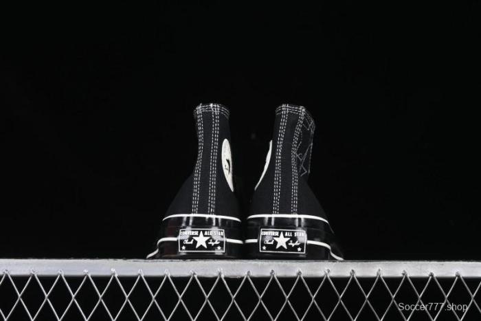 Converse Chuck 1970s High Top Canvas Sneakers with Star Stitch Design - A15743C