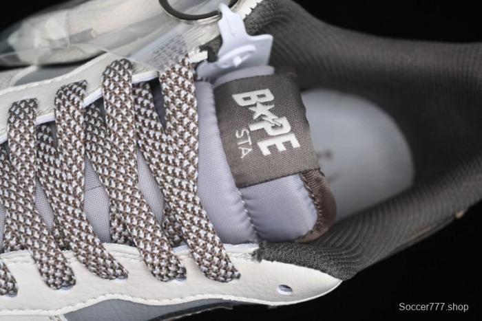 Nike Air Force 1 '07 Low Bape Collaboration - Beige Grey Brown Low Top Casual Sneakers BB6566-210