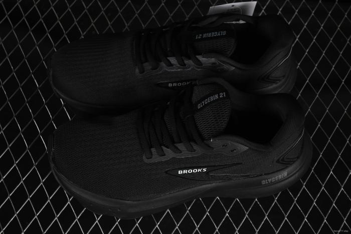 Brooks Glycerin 21 Cushioned Marathon Nitrogen Running Shoes - 1104192E020