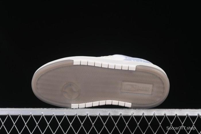 New York Yankees Chunky Liner Mid Denim Monogram Sandals with Thick Sole - 3ASXS015N50GRS