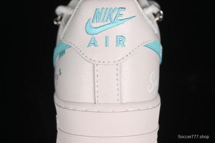 Nike Air Force 1'07 Low  Keep Smile  Casual Lace-Up Sneakers - DZ1328-112