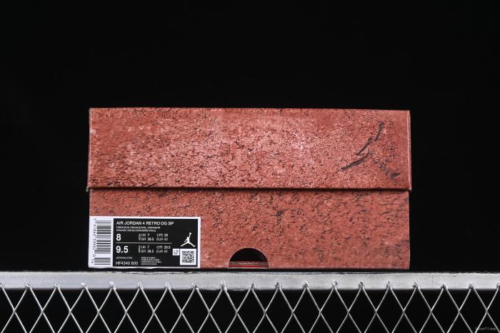 Nike Nigel Sylvester x Air Jordan 4 OG  Brick By Brick  Retro Basketball Shoes - HF4340-800