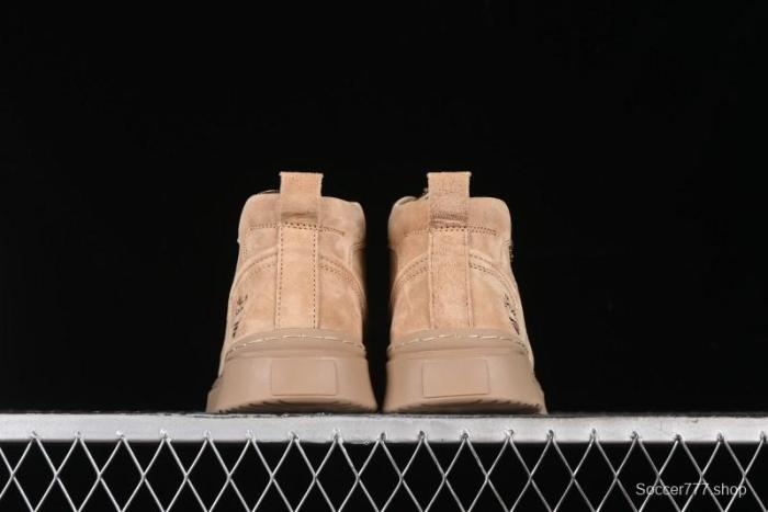 Timberland Outdoor Mid-Top Casual Martin Boots with Premium Suede Leather - TB10072SAND