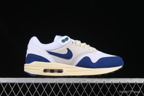 Nike Air Max 1 Retro Running Shoes with Half-Sole Air Cushion - FQ8048-133