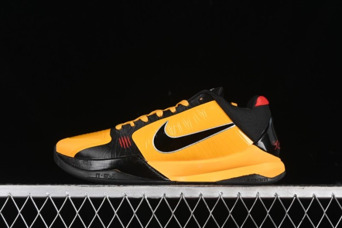Nike Zoom Kobe 5 Chaos Bruce Lee Professional Basketball Shoes - CD4991-700