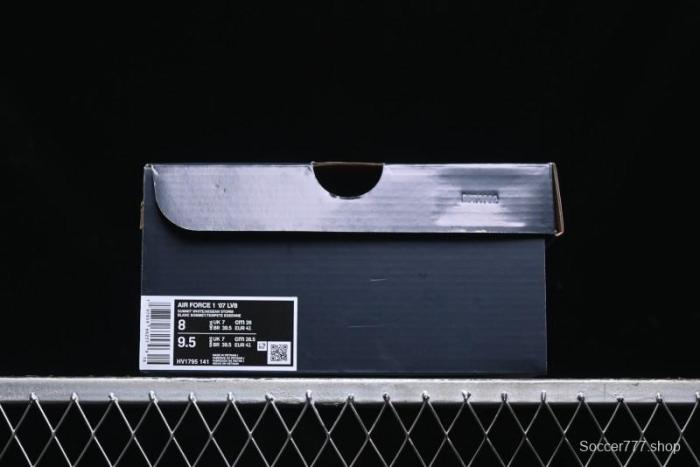 Nike Air Force 1 '07 Low Casual Sneakers with Full-Length Air Cushion - HV1795-141