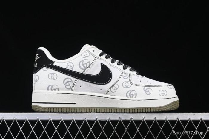 Nike Air Force 1 '07 Low Gucci Collaboration Classic Pattern Low-Top Casual Sneakers - CH6336-516