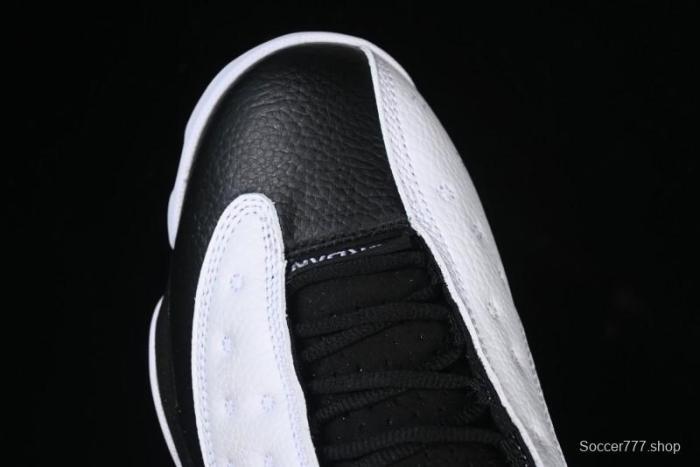 Nike Air Jordan 13 Retro Basketball Shoes in Black/White - 414571-104