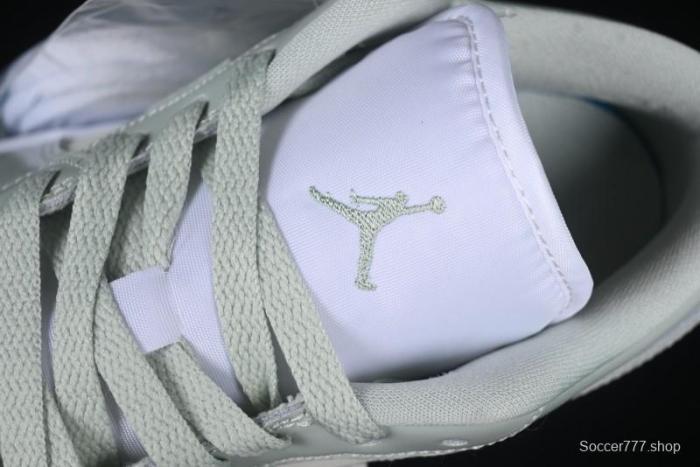 Nike Air Jordan 1 Low AJ1 Amber Green Low-Top Casual Sneakers - HF4078-100