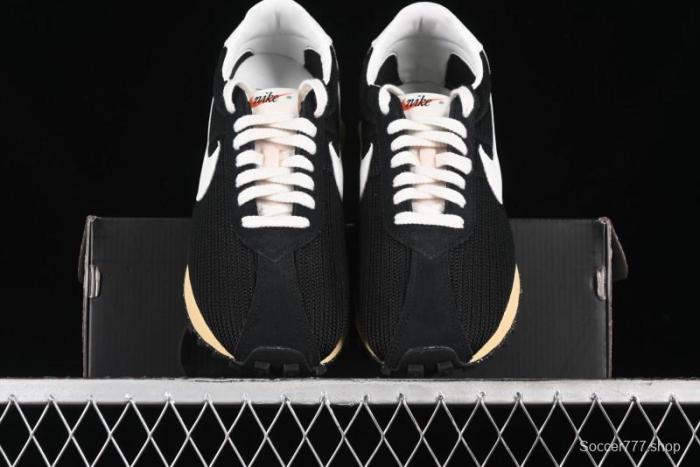 Nike Stussy Roshe Run LD-1000 Comfortable Versatile Non-Slip Durable Waffle Low-Top Casual Running Shoes - HM0950-001