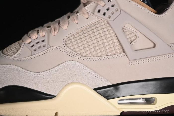 Nike A Ma Maniere x Air Jordan 4 Retro  Fossil Stone  Sneakers - FZ4810-200