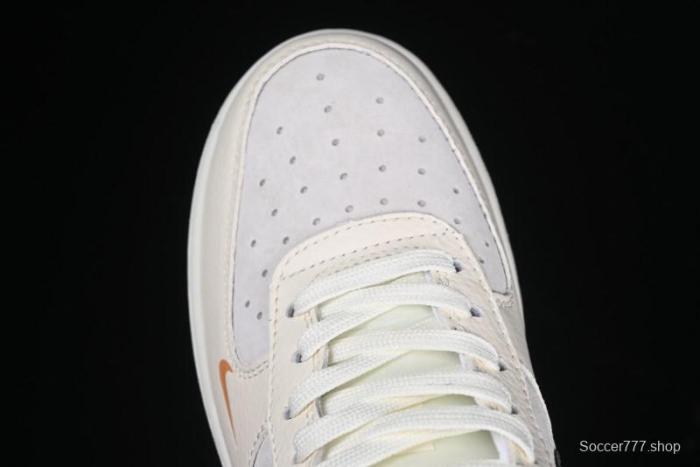 Nike Air Force 1 '07 Low UN Collaboration Beige Grey Metal Tag Casual Sneakers - DF0188-023