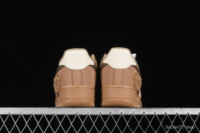 Nike Air Force 1 '07 Low Maillard Bear Casual Sneakers - CJ9297-999