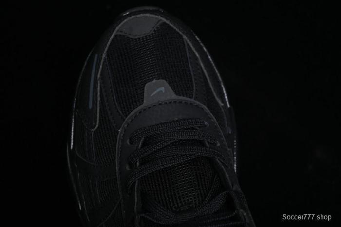 Nike Runtekk V2K Low-Top Retro Running Shoes with Cushlon Foam and Distressed Midsole - HQ1582-001