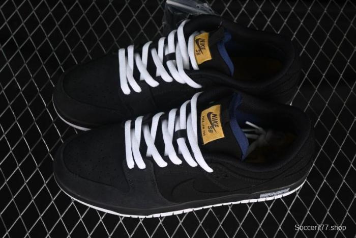 Nike SB Dunk Low Pro ISO Black Gum Rubber SB Low-Top Skateboarding Shoes - CD2563-006