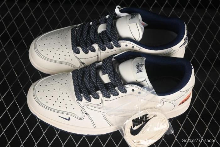 Nike Air Jordan 1 Low OG SP Travis Scott x Fragment Design Collaboration Sneakers - ZH2598-230