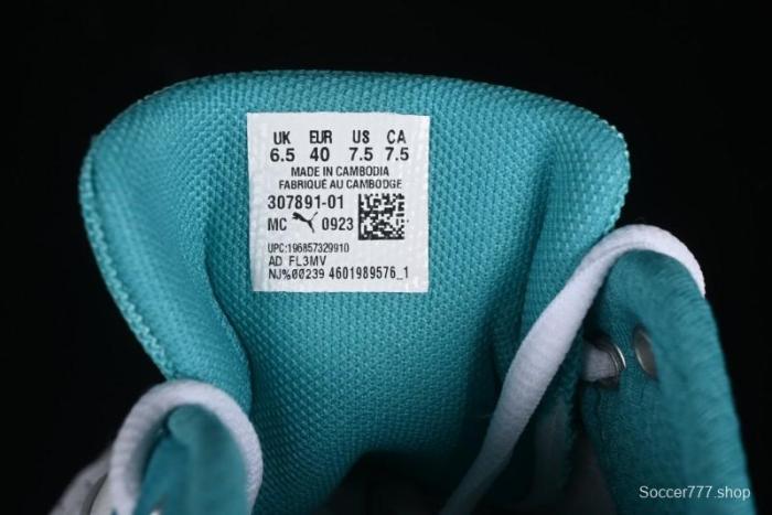 Puma Sparco Future Round Toe Lace-Up Leather Fabric Low-Top Lifestyle Casual Shoes - 307891-01