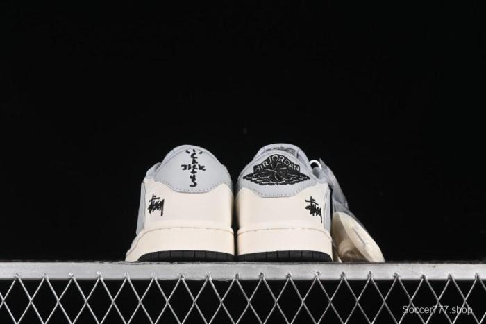 Nike Travis Scott x Fragment Design x Air Jordan 1 Low OG SP AJ1 Retro Sneakers - SJ2068-122