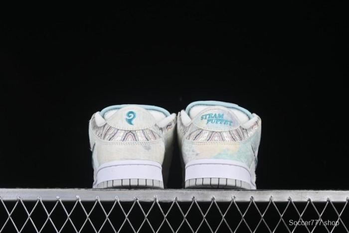 Nike Dunk Low CNY Year of the Dragon Limited Edition New Chinese Style Custom Steam Puppet - Third Prince White Aobing SB Low-top Casual Sneakers - DV0831-101
