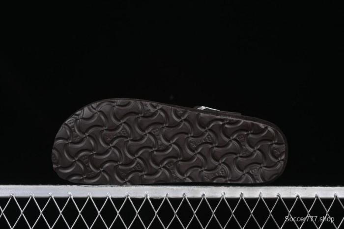 Birkenstock London BS Unisex Slip-On Casual Shoes with Soft Suede Leather and Lambswool Insole - BS