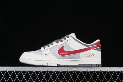 Nike SB Dunk Low Gucci x Stone Island Triple Collaboration Anniversary Custom Low-Top Casual Sneakers - DJ2024-124