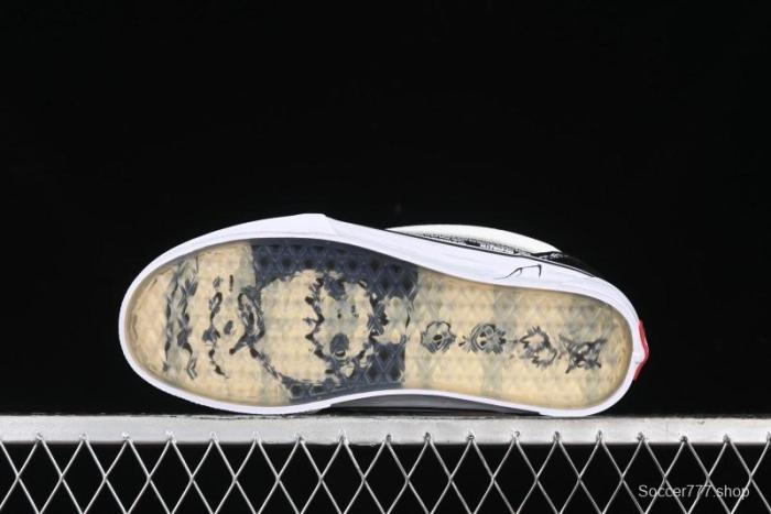 Vans HIRONO x Vans Knu Skool Bubble Mart Xiao Ye Graffiti Low-Top Casual Skate Shoes - VN0009QWFGI