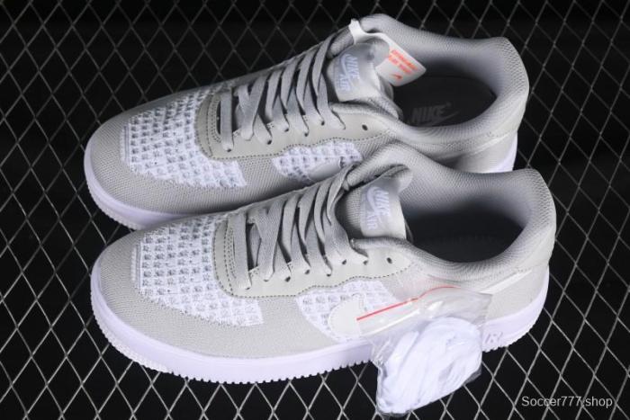 Nike Air Force 1 '07 Low 2.0 Flyknit Casual Sneakers with Full-Length Air Cushion - CI0051-500