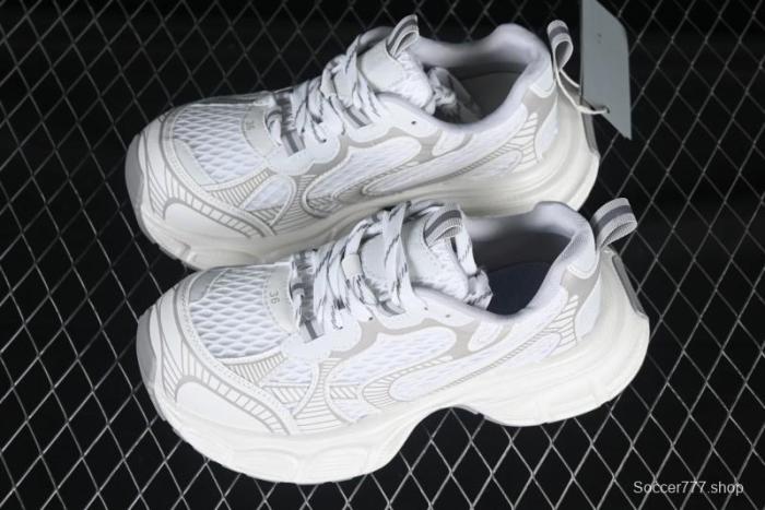 GG-CC Casual Running Shoes with Irregular Design for Trendy Look - 5509 White