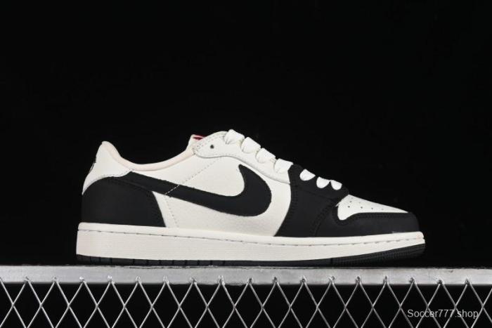Nike Air Jordan 1 Low OG SP Travis Scott x Fragment Design Collaboration Sneakers - JH6088-606