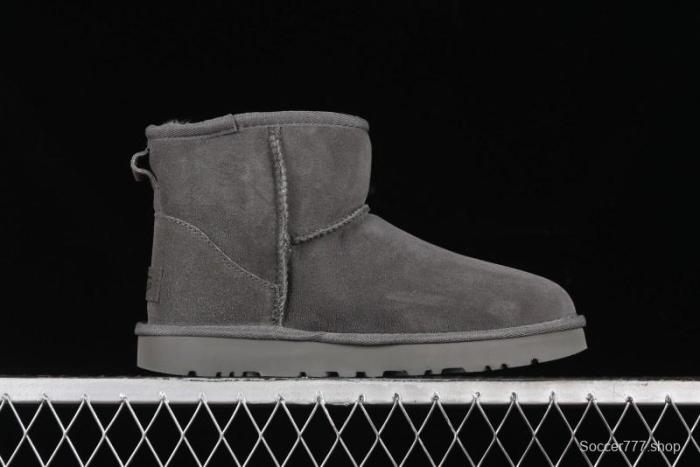 UGG Classic Ultra Mini II Short Boots with Genuine Wool Lining - 1016222