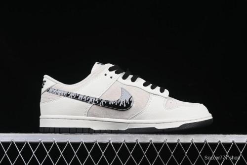 Nike SB Dunk Low UN Collaboration Anniversary Custom Sneakers with Black Swoosh - DJ2024-068