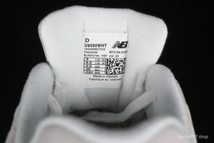 Joe Freshgoods x New Balance NB9060 Retro Casual Running Sneakers with ABZORB Cushioning - U9060WHT