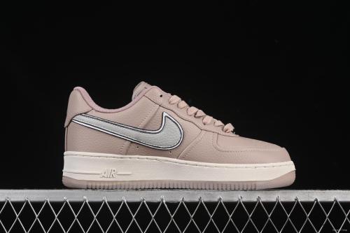 Nike A Ma Maniére x Air Force 1'07 Low Casual Sneakers with Premium Leather and Signature Lining - HF4084-200