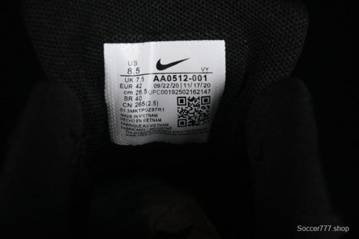 Nike Air Max 1 Retro Running Shoes with Half-Sole Air Cushion - AA0512-001